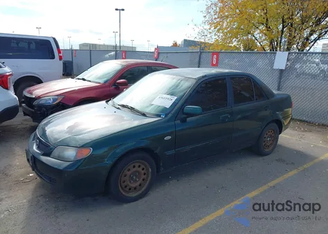 2002 Mazda Protege Dx/Es/Lx из США, поврежденный, VIN JM1BJ225620630859